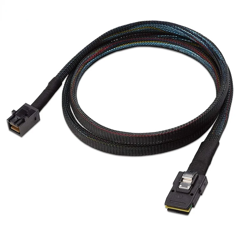 Nku Internal Mini Sas hd Line Converter 12gbps Cabos de Transferência de Dados para Servidor Disco Rígido Armazenamento Raid Sff8643 to Sff9087 36pin - Imagem 6
