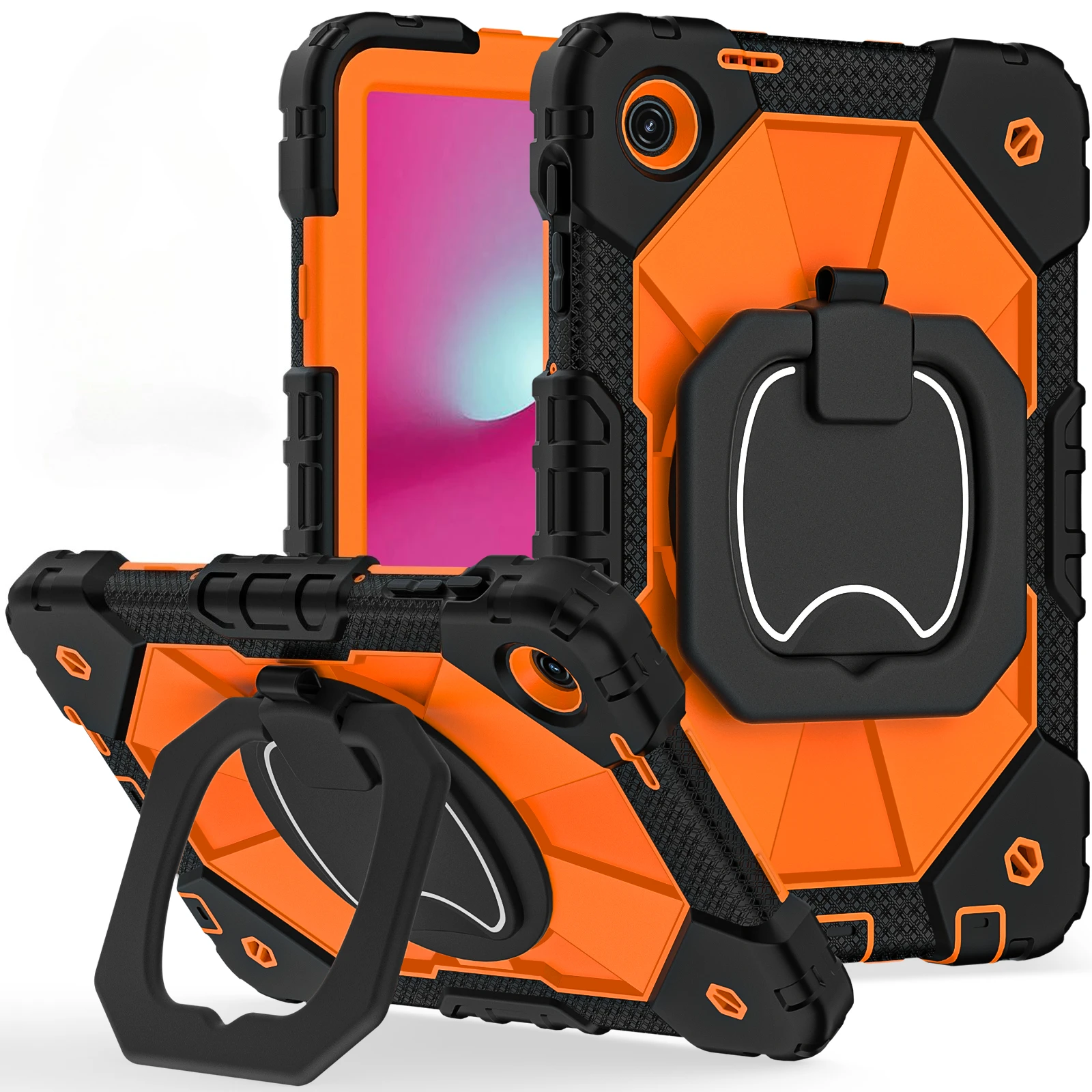 Ultimate Shockproof Rugged Tablet Case with 360° Rotating Handle Stand and Heavy Duty Protection