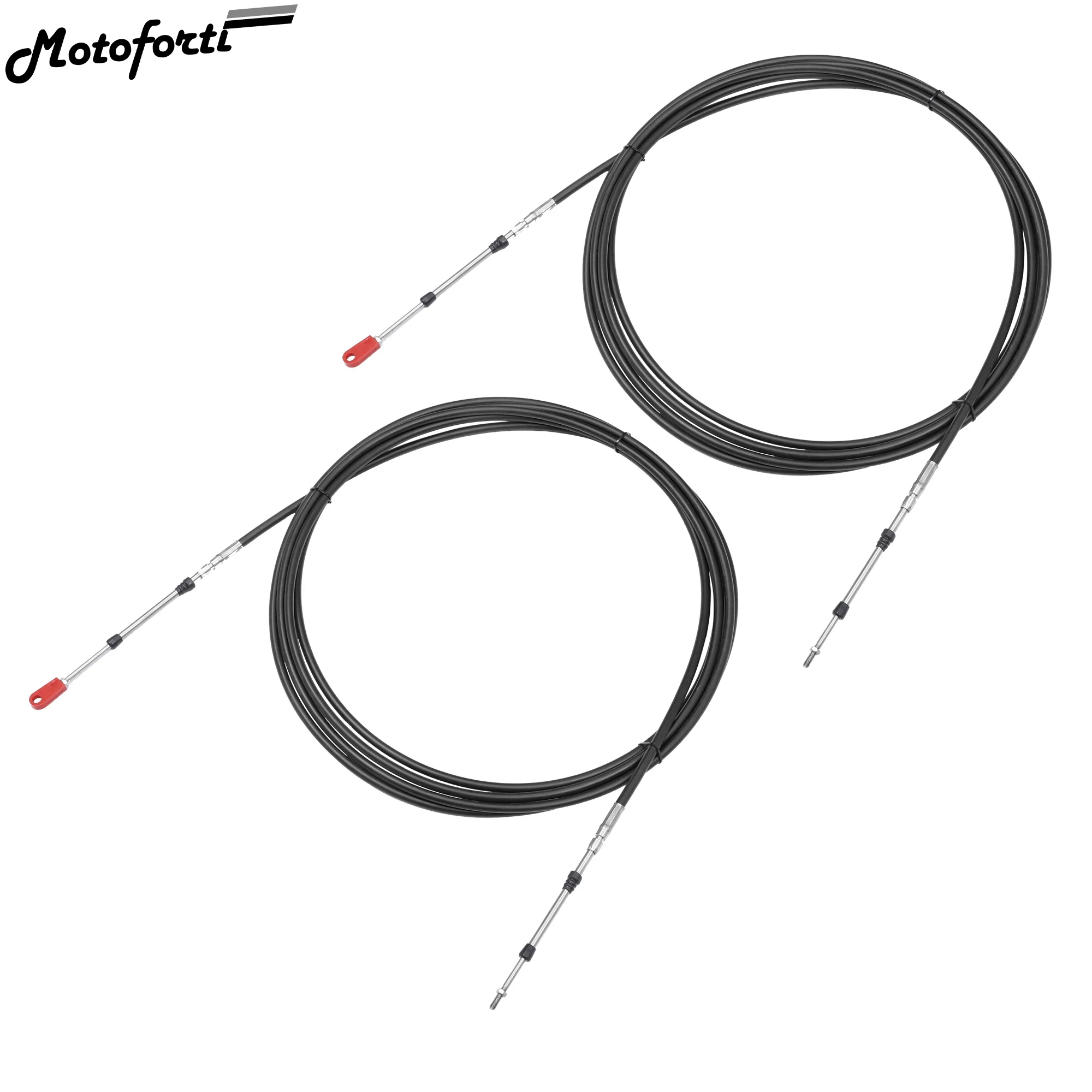 Cable Acelerador Marino Tipo 3300/33C De 4 Metros Para Motor Fueraborda Yamaha, Honda, Suzuki – Núcleo Acero Inoxidable