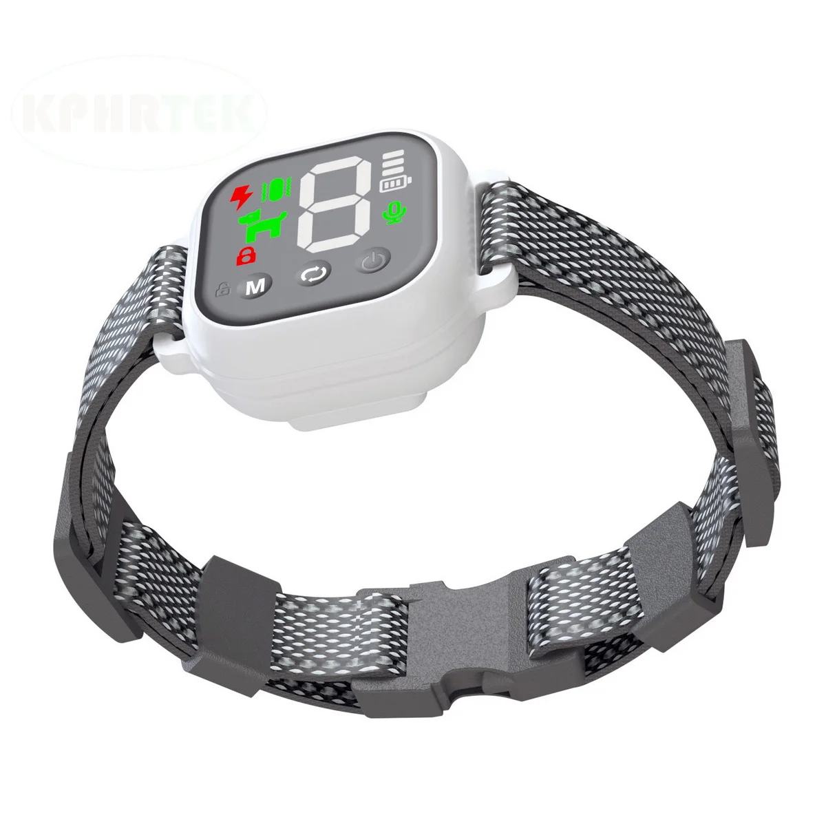 Collar inteligente para ladridos de perro, recargable, sensibilidad ajustable, impermeable, vibración y pitido