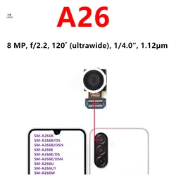 Dual Camera Module with Ultrawide and Macro Lenses (A26 Ultrawide)