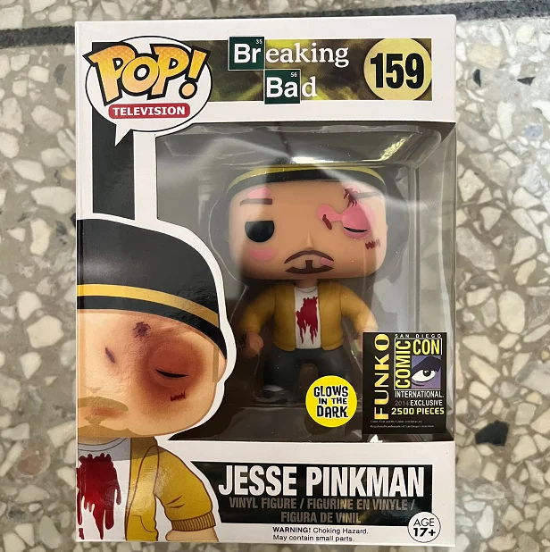 Funko Pop Television BreakingBads Jesse Pinkman 159# GUS