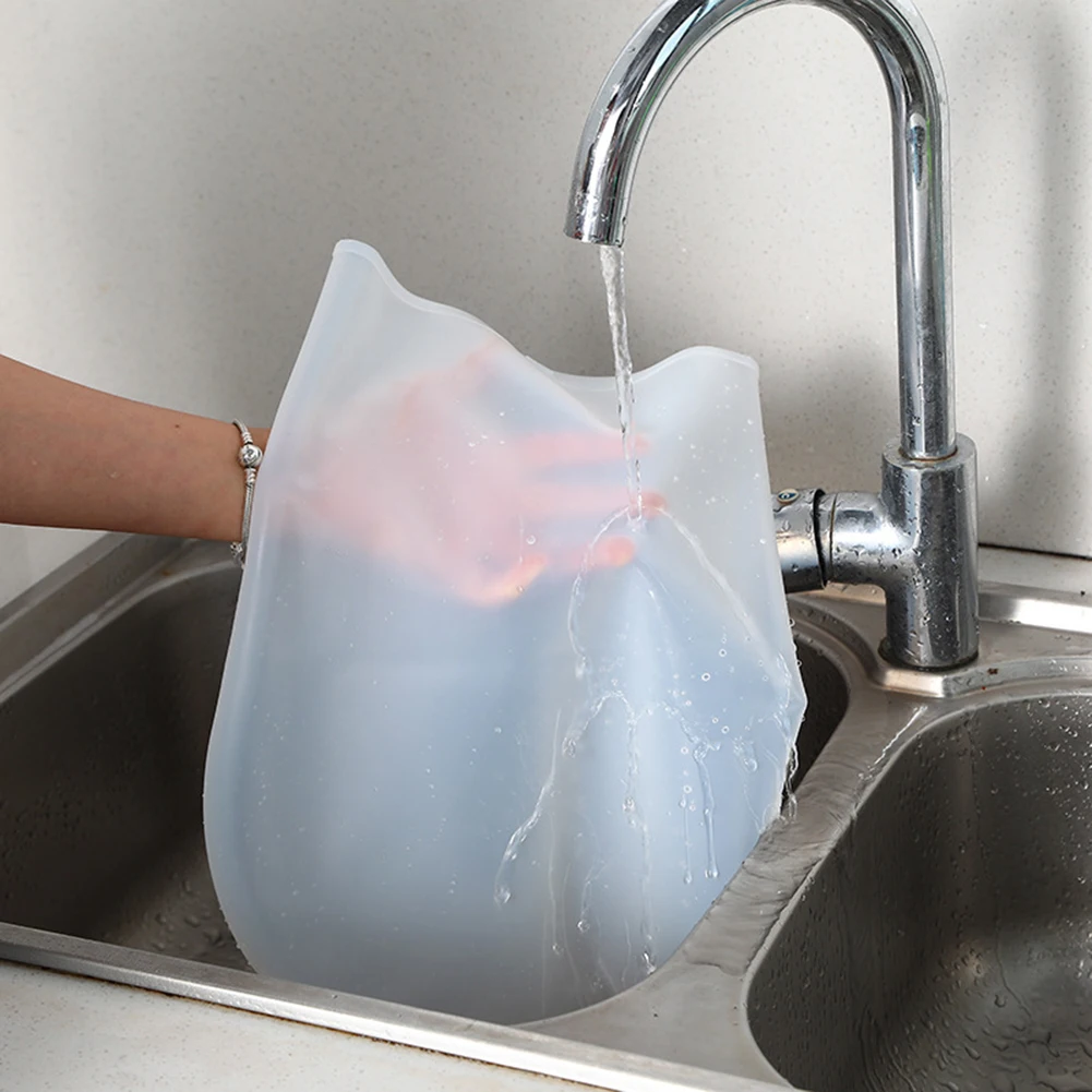 Food Grade Silicone Kneading Dough Bag Versatile Blend Flour Mixing Mixer Tool for Bread Pastry Pizza Nonstick Baking Cooking
