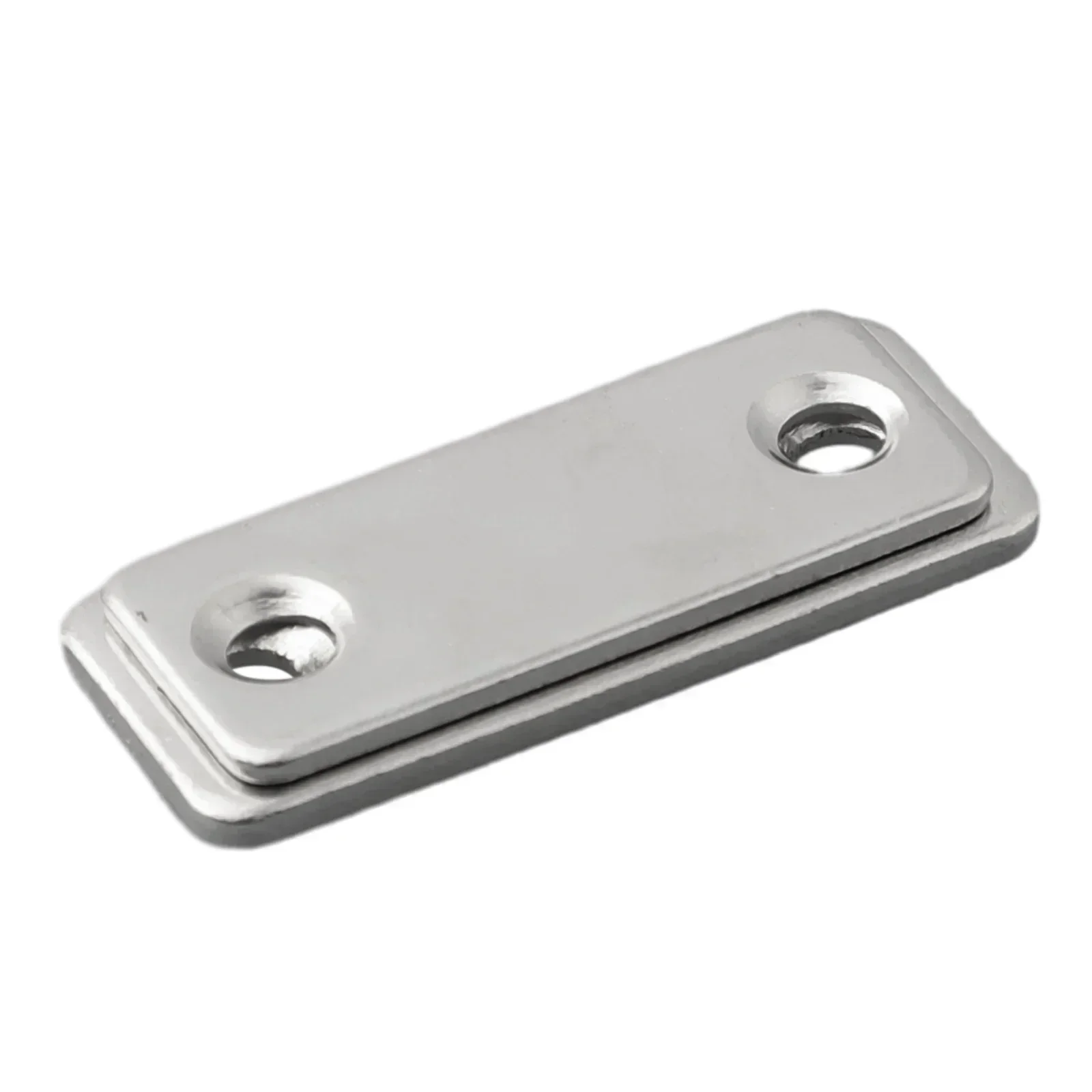 Magnetic Cabinet Catches Door Catches Magnetic Cabinet Latches Cabinet Door Latch Door Stops Cabinet Door Stop 2pcs/Set Magnetic Cabinet Catches Latch Door Closer With Screw Sticker For Closet Cupboard Furniture Hardware Door Stopper