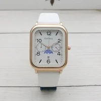 Famous Brand Women Calendar Watch Rectangular Luminous Ladies Quartz Watches Silicone Strap Wristwatch Relojes Para Mujer 2