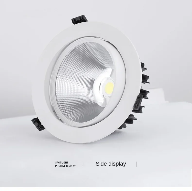 Description Picture 3 of item5W Spotlight LED Ceiling Light Household Embedded Clothing Store Perforated Tube Light Background Wall Spotlight