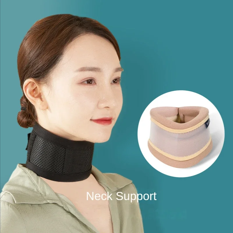 Neck Support Cervical Brace Adjustable Cervical Collar Soft Durable Foam for Relieve Cervical