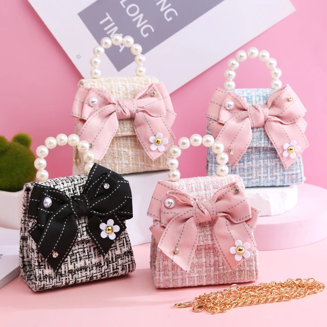 Little Girls Crossbody Purses for Kids - Toddler Mini Cute Princess Handbags  Shoulder Bag Bowknot - Walmart.com