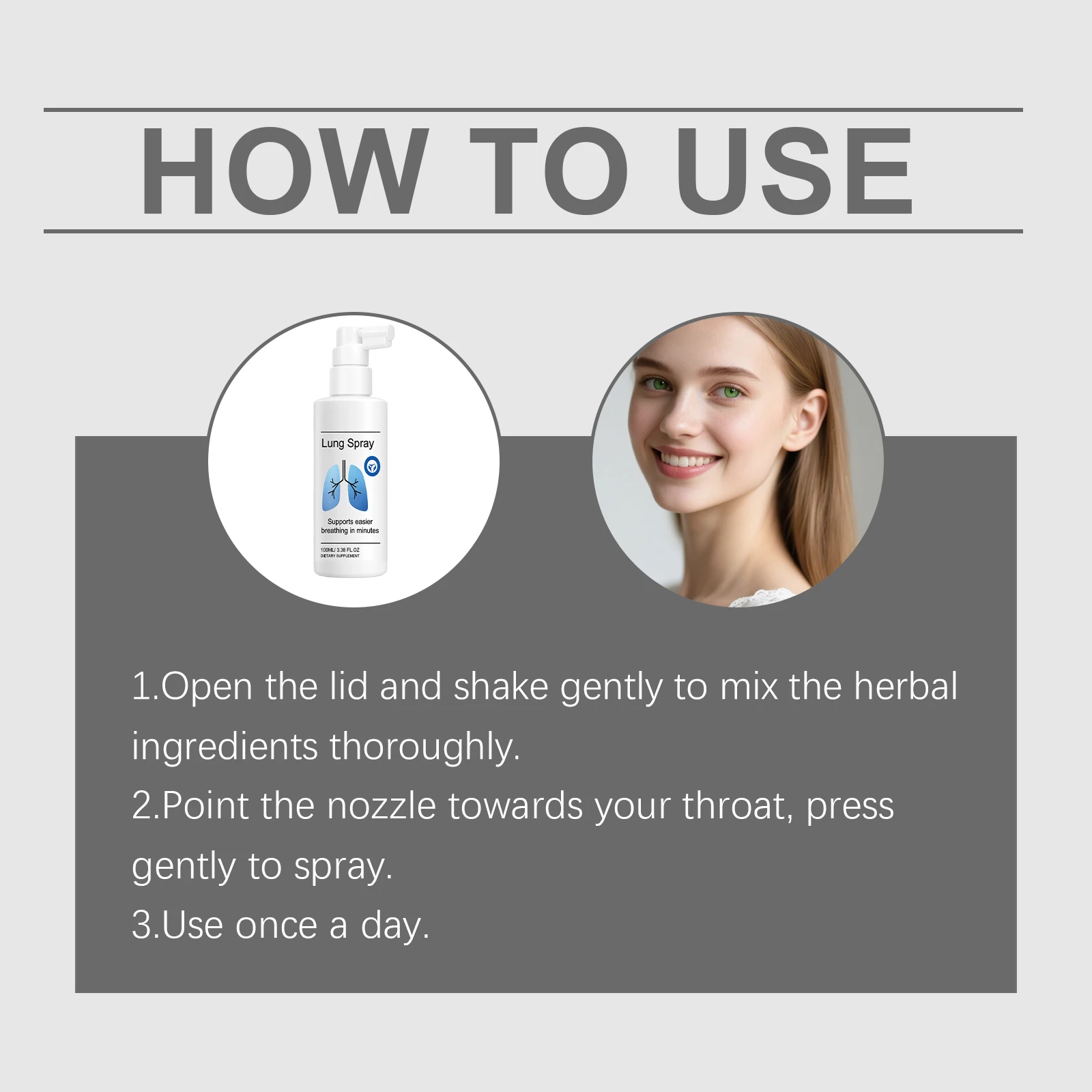 Body care spray with gentle ingredients, easy to use, portable for daily use, moisturizing care, convenient spray - 5
