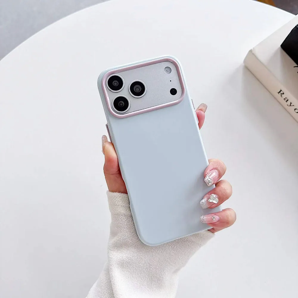 Luxury Glossy Silicone Candy Color Ultra-Thin Phone Case