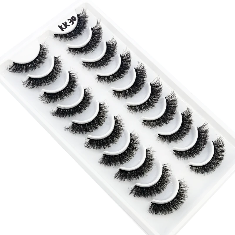 3D Faux Mink False Eyelashes Natural Long Messy Fake Eyelashes Crisscross Makeup Lashes Extension Fluffy Eye Lashes eyelash extension eyelash extensions eyelash extension lashes fake eyelashes false eyelashes 10 pairs