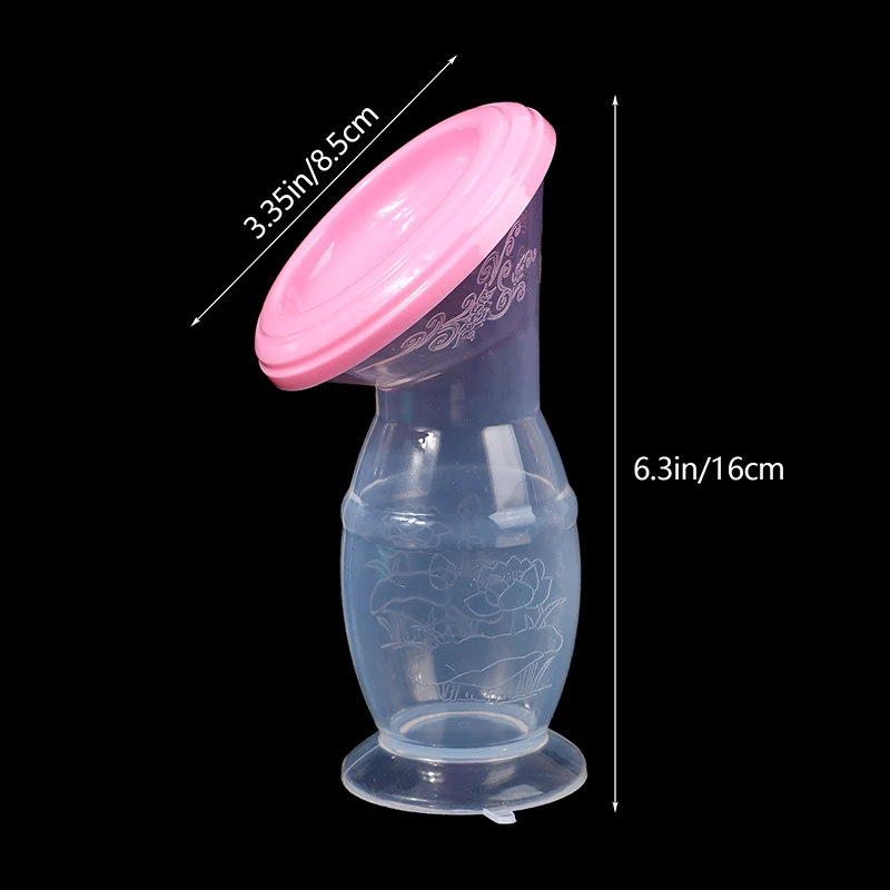 Silicone Breast Pump 1PC Baby Feeding Manual Breast Pump Collector Correction Milk Pumps