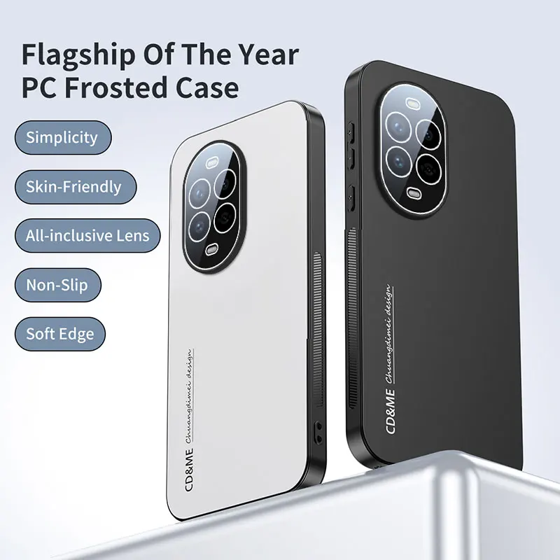 Luxury Matte Frosted Protective Phone Case with 360° Magnetic Bracket Stand