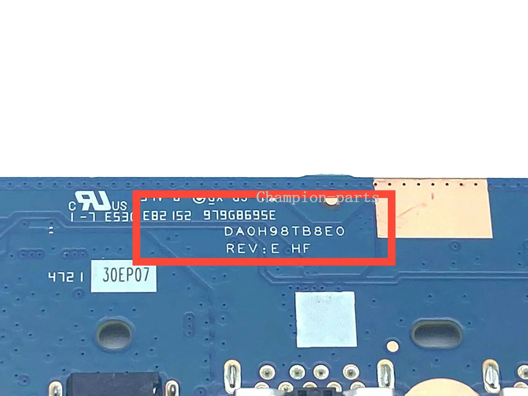 Usb Placa de Áudio Interruptor Botão Power Fingerprint Da0h98tb8e0 Rev :e Huawei Matebook D15 Boh-waq9r Original - Imagem 6