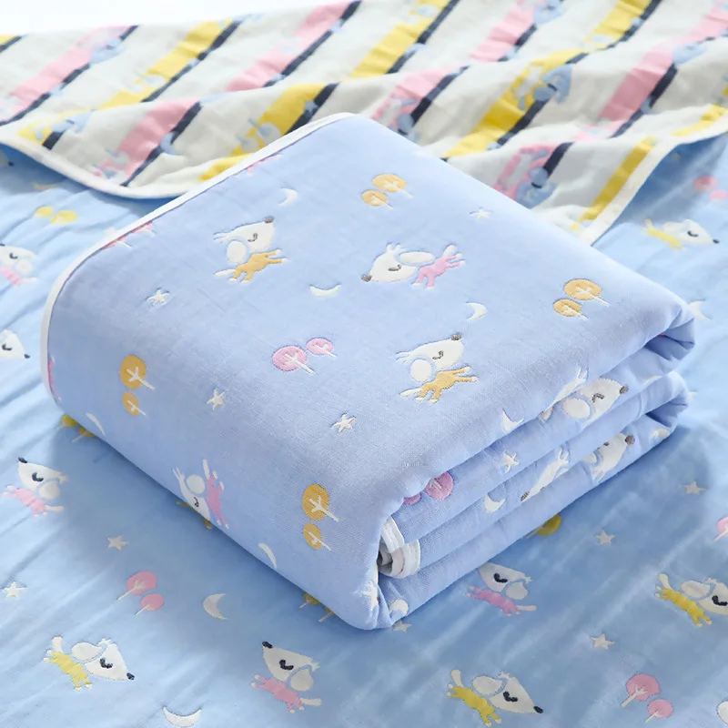 Soft Muslin Newborn Baby Blanket 1