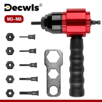 Home Nut Riveting Machine Industrial Grade DIY Plug-in Nut Quick Riveting  Tool Electric Rivet Nut Gun Converter Labour-Saving 1