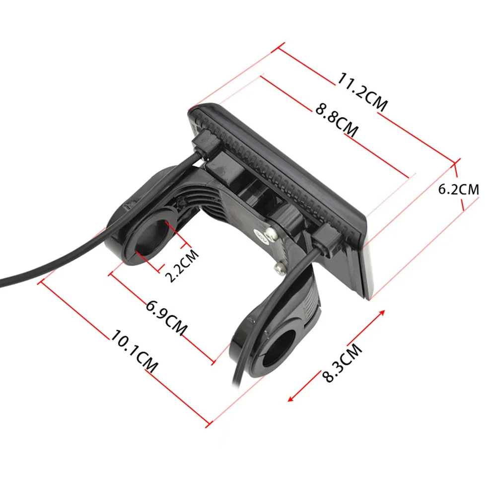 1 Set 5 Pin / 6 Pin E-bike Bicicletta elettrica E-Scooter Display LCD Schermo a colori Strumento intelligente Durevole e pratico - immagine 2