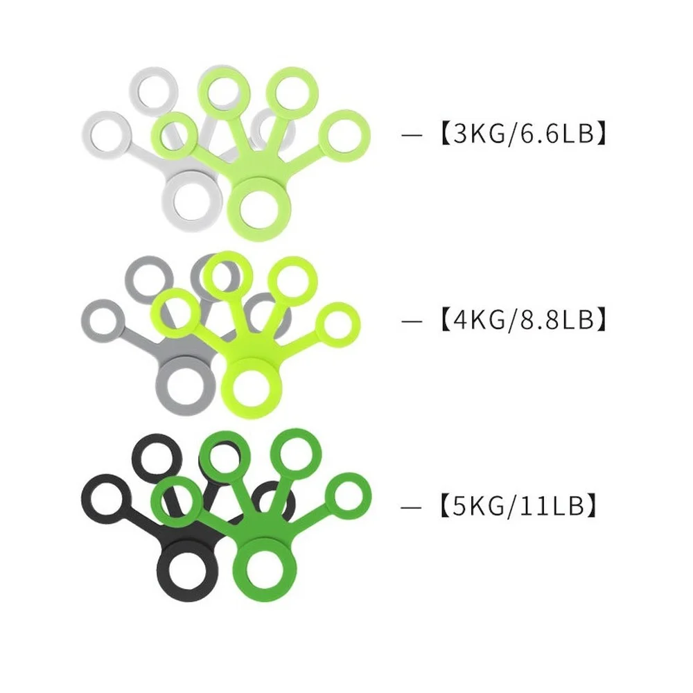 Silicone Hand Expander 1Pcs Finger Hand Grip Finger Training Stretcher Trainer Strength Resistance Bands Wrist Exercise Fitness Hand Strengthener Finger Strength Trainer Finger Trainer Hand Grip Trainers Hand Grip Exerciser Hand Trainer Wrist Exerciser Hand Exerciser