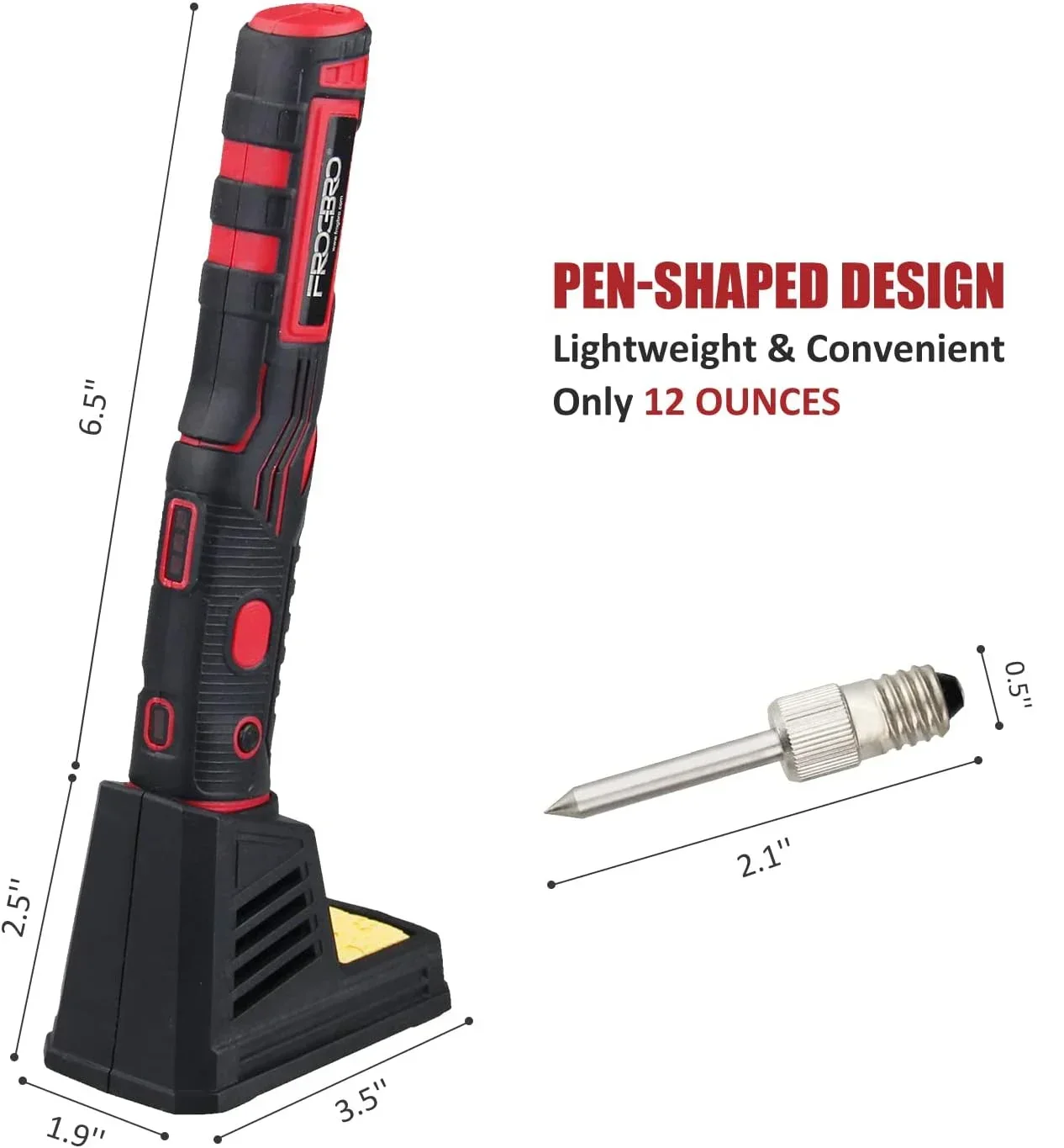 Professional Cordless Soldering Iron 1800mAh Rechargeable Portable Welding Tool Kit Electronics