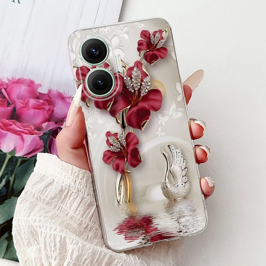Stylish Painted Soft Slim Phone Case - For Xiaomi Redmi and Poco Series