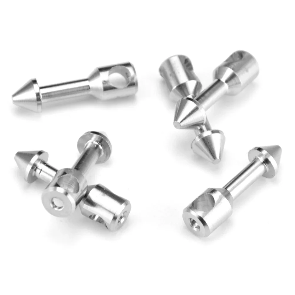 2-10PCS Spear Band Wishbone Nails Stainless Steel Nail Fish Fork Replacement Speargun Rubber Band for Spearfishing Diving