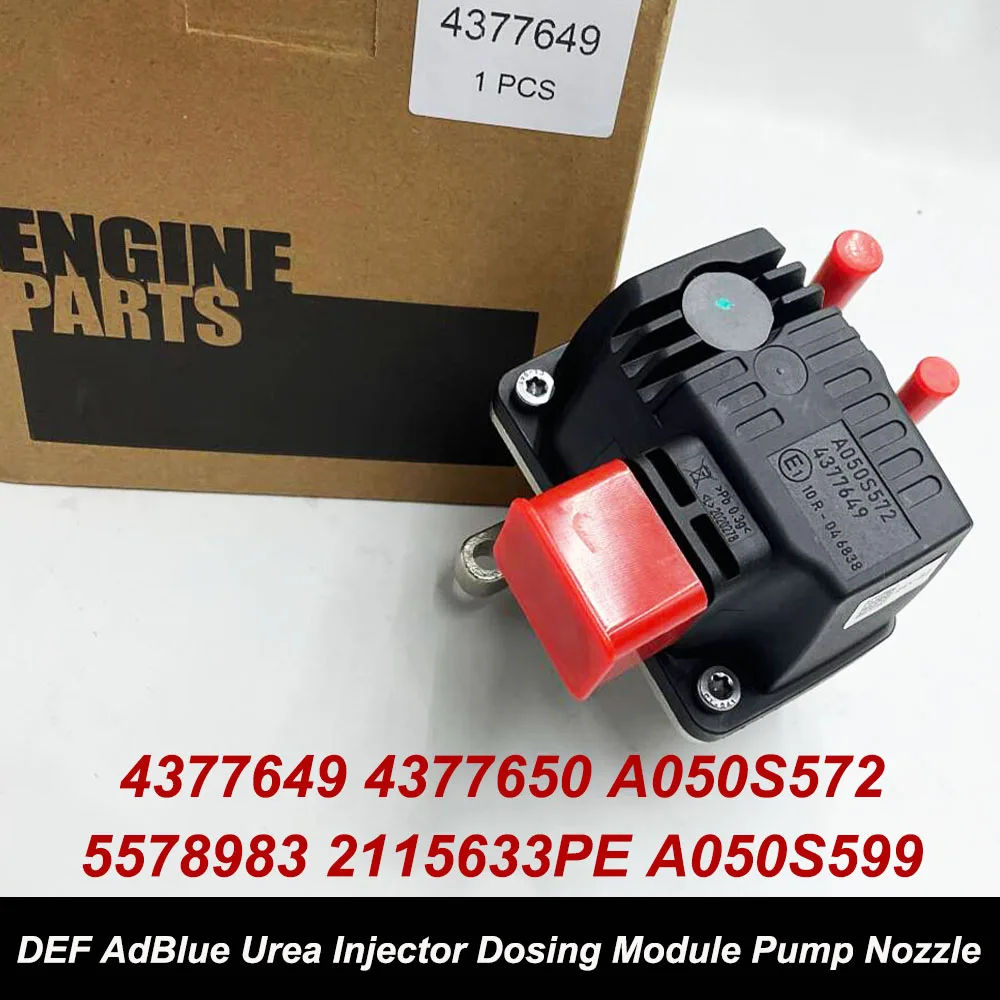 DEF AdBlue Urea Injector Dosing Module Pump Nozzle 4377649 A050S572 4377650 A050S599 5578983 For Dodge Cummins Euro.6, In Stock