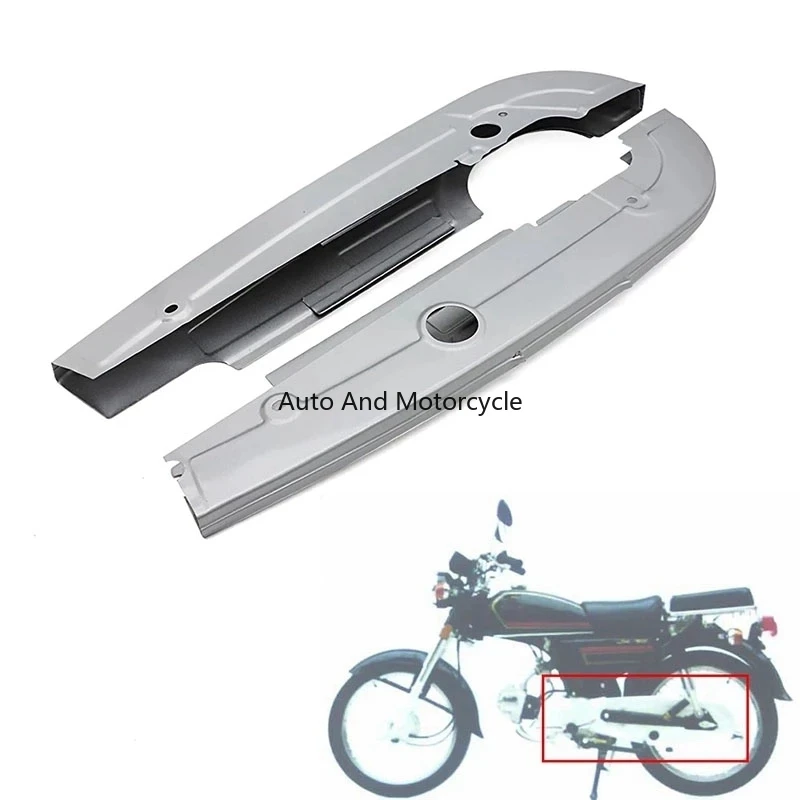 Motorcycle Chain Protection Cover Full-Inclusive Chain Box Cover for JIALING JH70 Honda C65 C70 C90 65 70 90