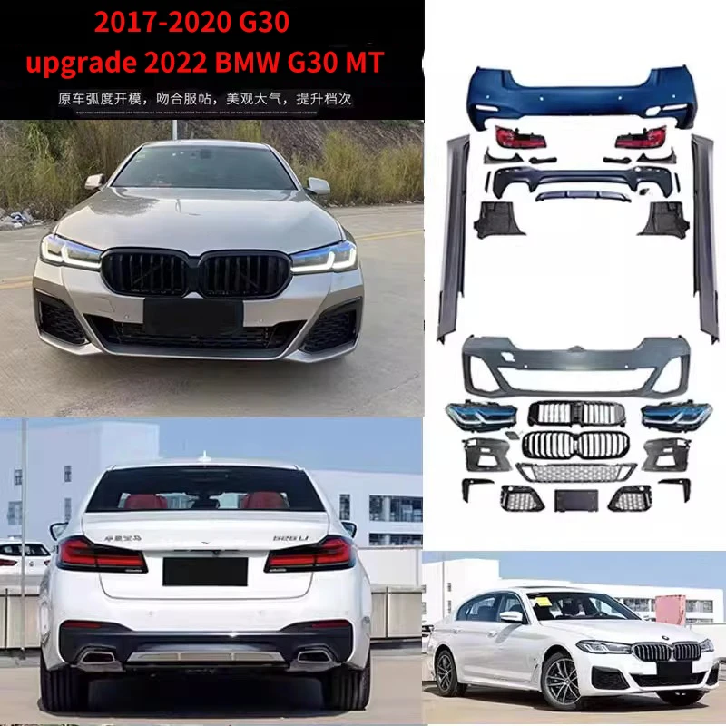 Bodykit für BMW 5er G30 2015-2017 Upgrade 22 m5 mt Auto Licht Montage LED  Rücklichter kompletter Satz von Autoteilen