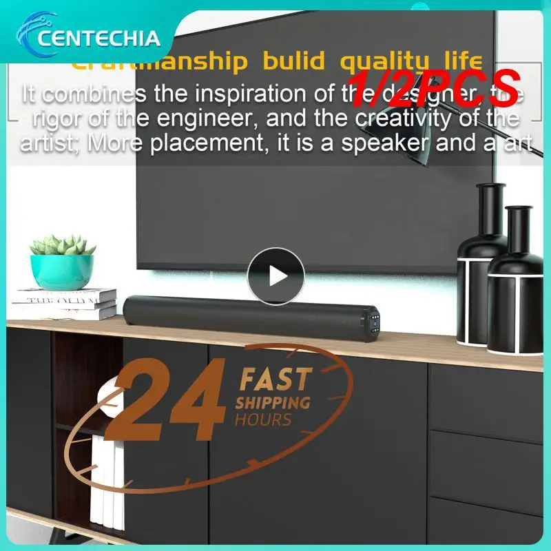 

1/2 шт., автомобильная проводная и беспроводная звуковая панель с bluetooth