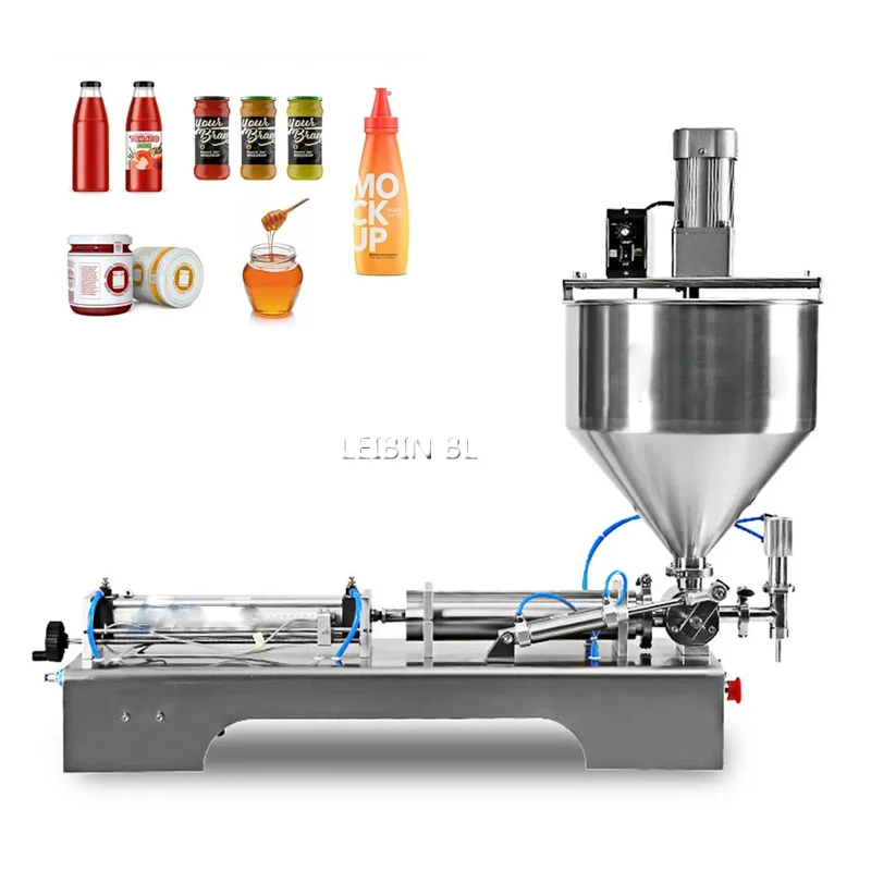 

Pneumatic Heating, Stirring And Filling Machine, Paste Chili Oil, Edible Oil, Honey Packaging Machine, Customizable