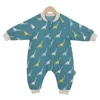Baby Sleeping Bag Dinosaur Sleep Sack 2.5Tog Winter Warm Kids Play Suits In Room Sleepwear Sleeping Bag For Children 1-4Years 4
