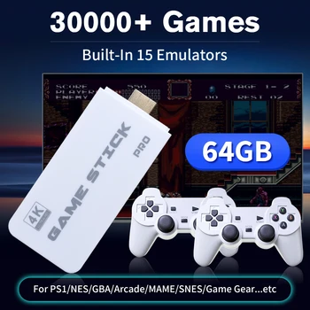 G1 Video Game Consoles With 30000+ Games 64G Portable Emulator Consoles For PS1/MAME/GBA/GBC/SNES/NES/MD Plug&Play With Linux OS 1