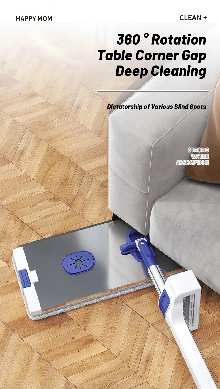 Hands Free Folding Bucket Mop Set