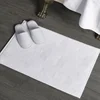 Thicken White Floor Towel For Hotel Home,Foot Bathroom Mat,High Quality 100%Cotton Non-slip Water Uptake Bathtub Towels 50*80cm 3