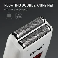 Kemei KM-3382 Men's Electric Shaver  USB Charging Shaving Machine Cordless Shaver Male Professional Hair Clipper Shaved Head 2