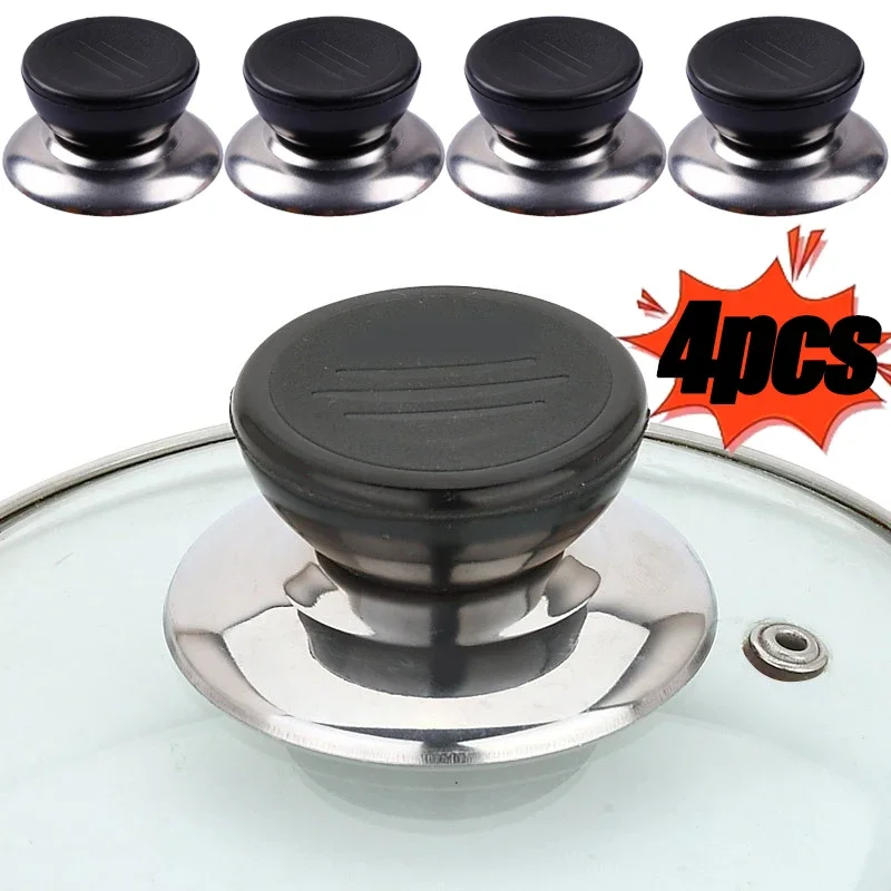 Description Picture 2 of item4/1Pcs Pan Pot Lid Handle Universal Cookware Parts Pan Hand Grip Cover Replacement Pot Caps Lid Knob Handle Kitchen Accessories