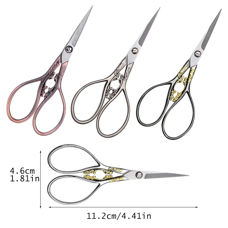 SHWAKK 1PCS Embroidery Scissors Cross Stitch Scissors Stainless Steel High  Quality Suitable For Professional Tailor Quilting