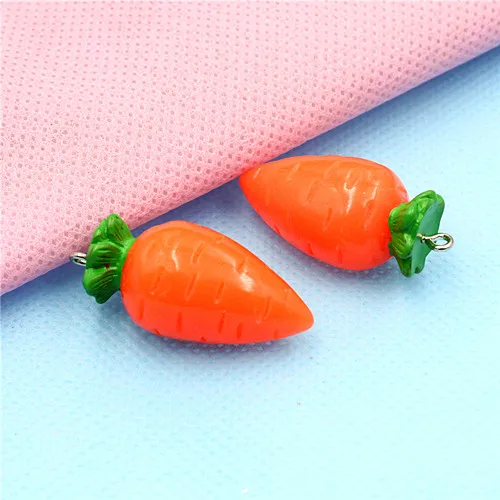 10 Pezzi Carino Piccolo Frutta 3D Ciondoli In Resina Arancione Per Risultati Dell'orecchino Bel Ciondolo Galleggiante Creazione Di Gioielli Di Moda Fai Da Te - Foto 9