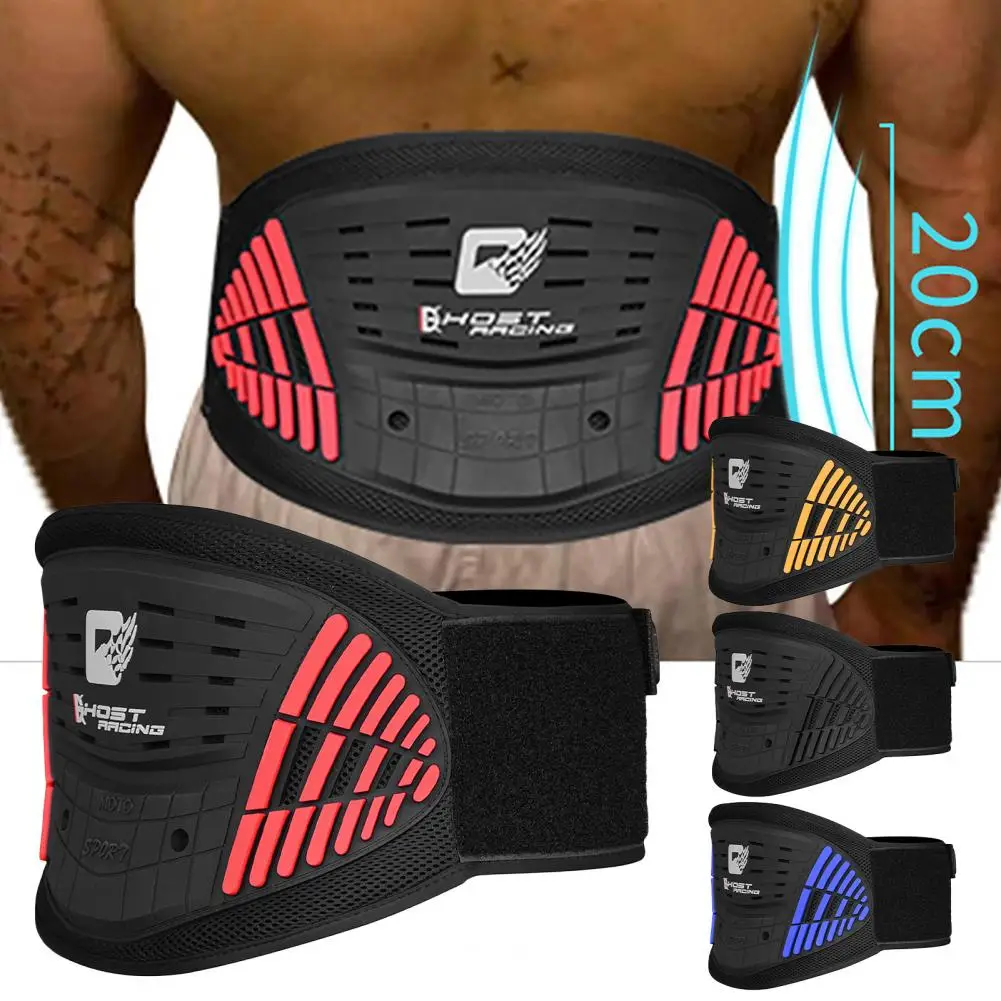 Motorcycle Waist Belts Adjustable Length Fasten Tape Shockproof Professional Waist Support Kidney Protection