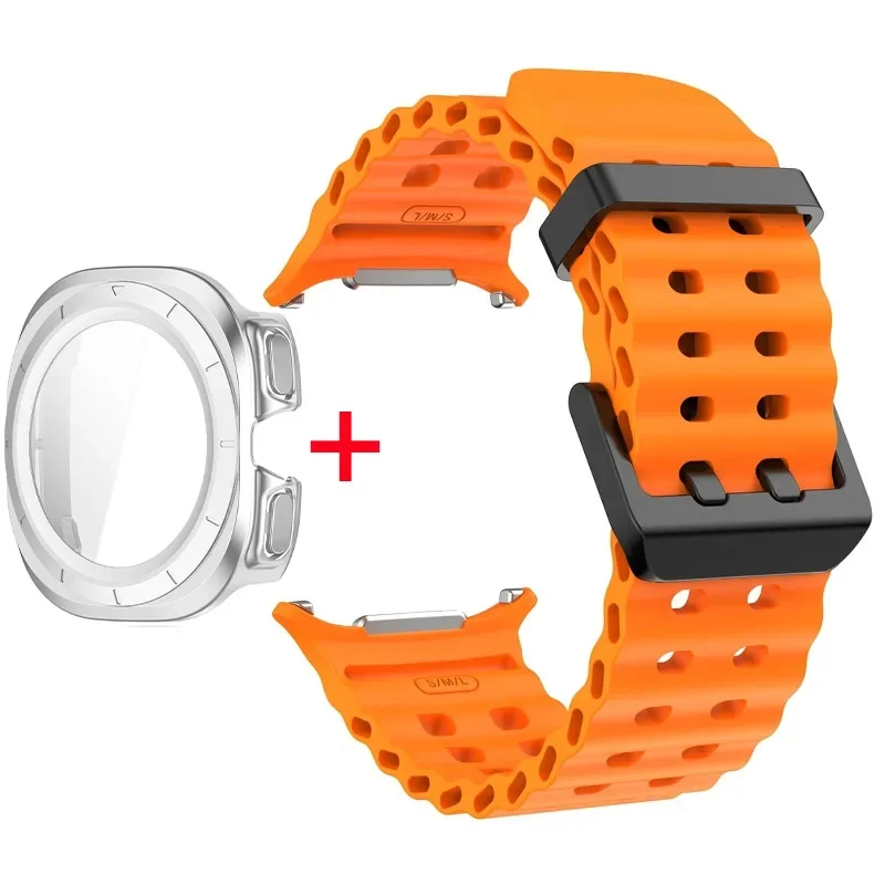 Ultimate 2-in-1 Watch Protection & Style Set with Strap, Case, and Screen Protector