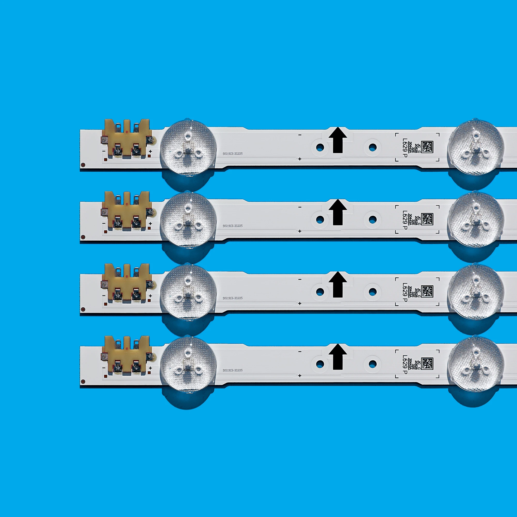 40 Pcs LED backlight Strip UE32J5500AK 2014SVS32FHD 3228 D4GE-320DC1-R2 D4GE-320DC1-R1 BN96-30443A 30442A UE32H5000 UE32H5500