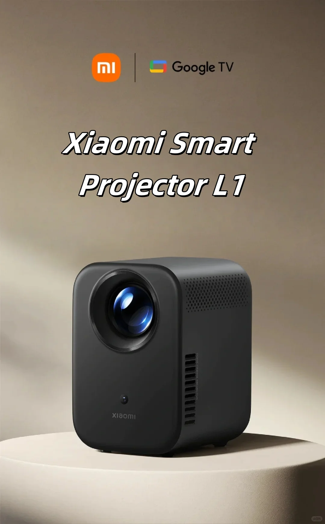 未使用品！Xiaomi Smart Projector L1 本体 Xiaomi Smart Projector L1 1080P 200 ISO Lumens Auto Focus