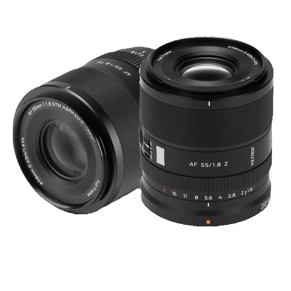 VILTROX 55mm F1.8 EVO APO 렌즈 풀프레임 오토포커스 프라임 렌즈 ( E-마운트 A7IV ZV-E1 A7CII, 니콘 Z-마운트 Z30 Z50 Z50II 호환)