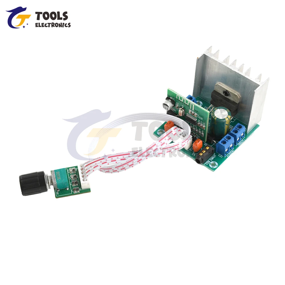 ANGEEK TDA7297 2 * 15W DC12V Low Noise Dual Channel Digital Stereo Power Amplifier Board