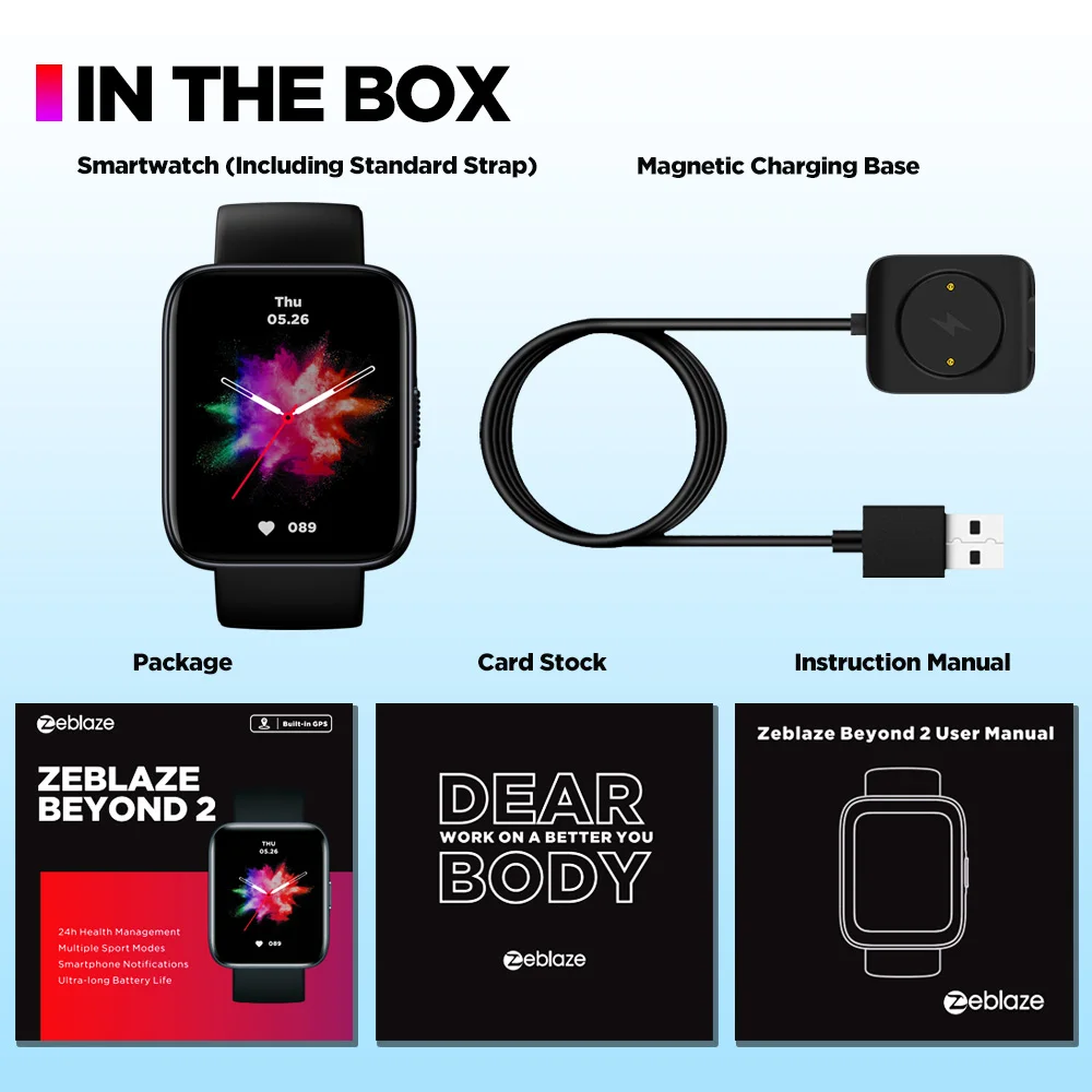 Zeblaze Beyond 2 GPS Ʈ ġ 1.78 AMOLED ÷  GPS 24H ǰ  200 + ð  Ʈ ġ 