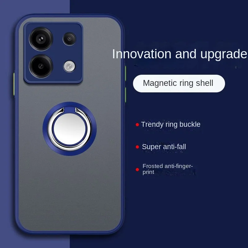 Premium Hard PC Magnetic Ring Protective Back Cover Case for Xiaomi POCO серия