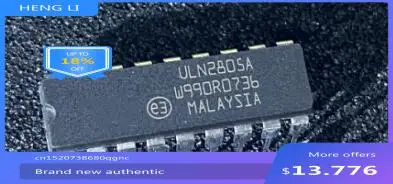 

100% NEW Free shipping ULN2805A