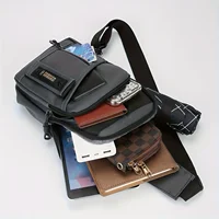 Nouveaux hommes sacs à bandoulière sac de poitrine sacs à bandoulière multifonctionnels sac à bandoulière de voyage 3