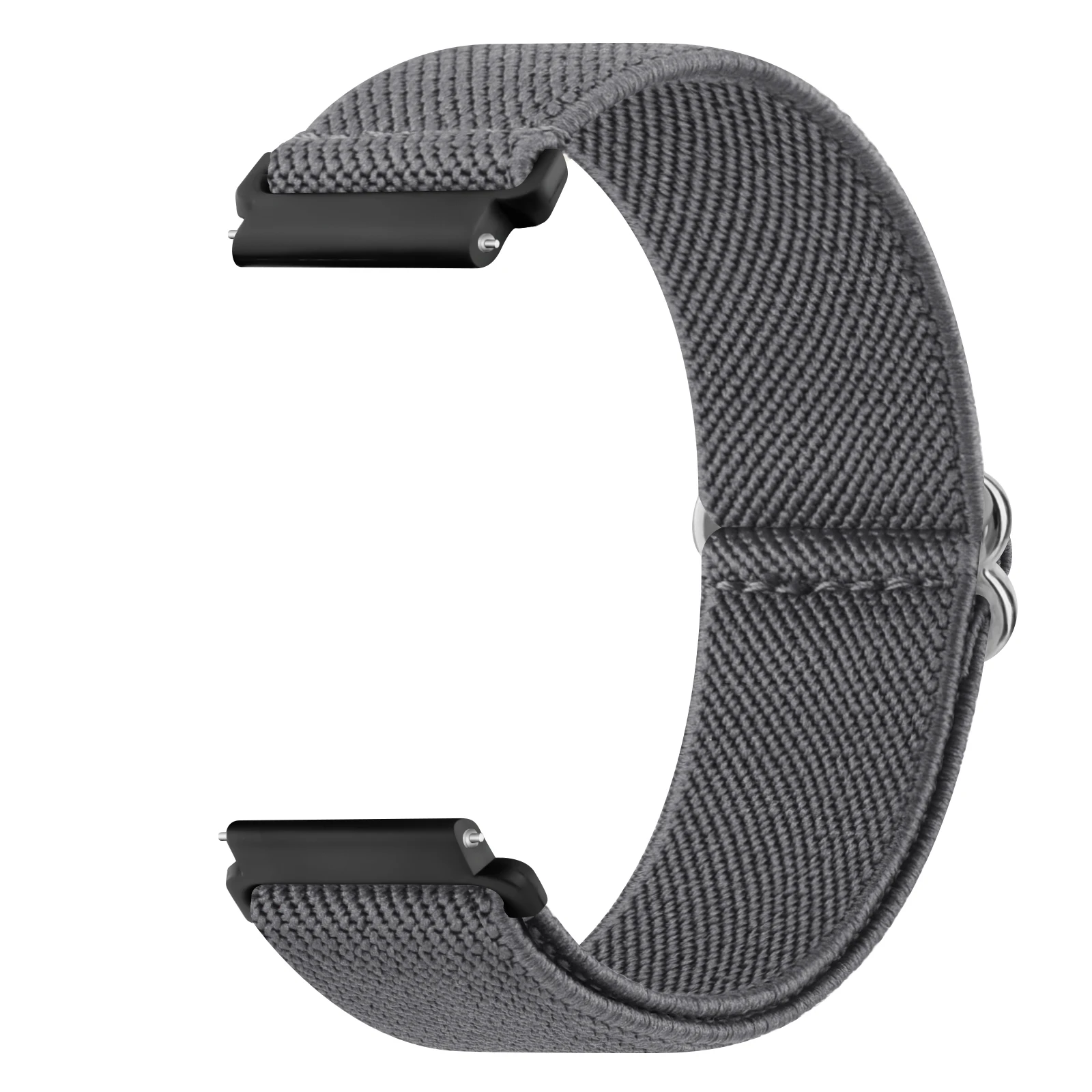 Elastic Nylon Sport Strap, 20mm/22mm - Versatile and Comfortable Band for Smartwatches