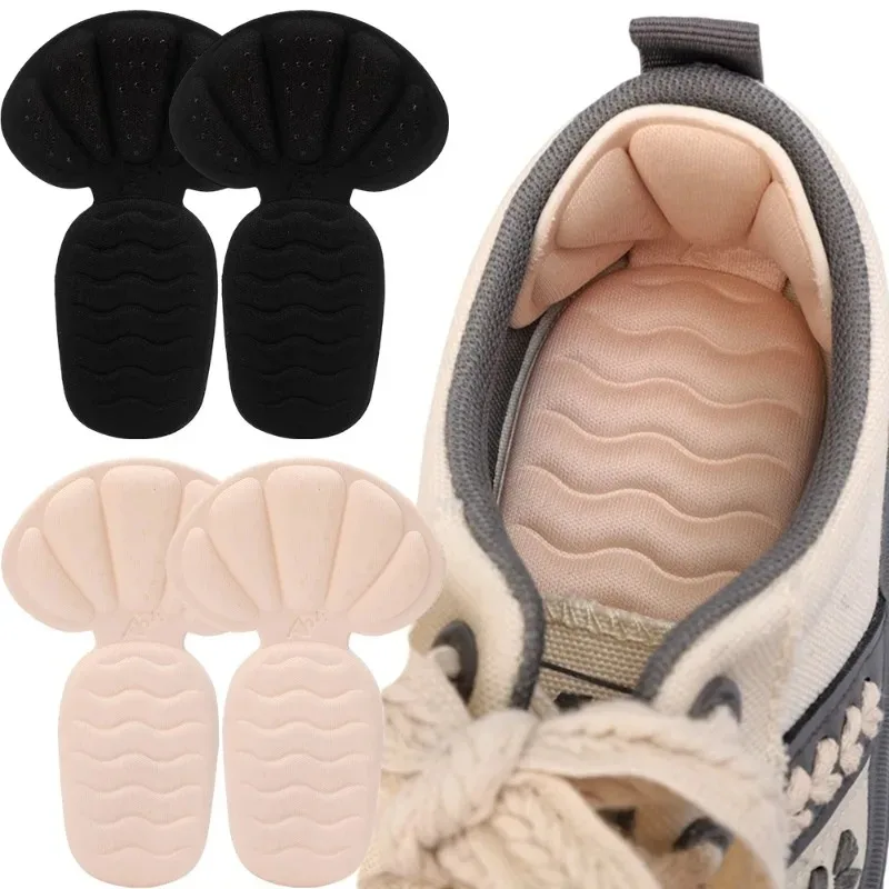 New Wave Heel Stickers Half Insoles Sports Shoe High Heels Back Sticker Abrasion-resistant Pain Relief Protector Cushion Insoles